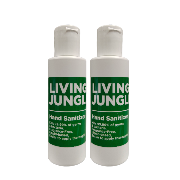 Living Jungle Hand Sanitizer 100ml x 2